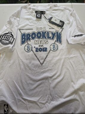 Brooklyn Nets White Short-Sleeve Team Tee